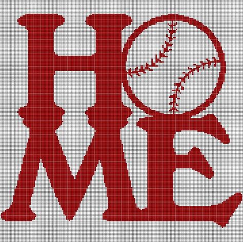 Baseball+home+cross+stitch+pattern+in+pdf Baseball Cross Stitch, Crochet Basketball, Baseball Blanket, Baseball Cross, Home Crochet, Holiday Cross Stitch Patterns, Crochet Graphs, Digital Computer, Graph Patterns