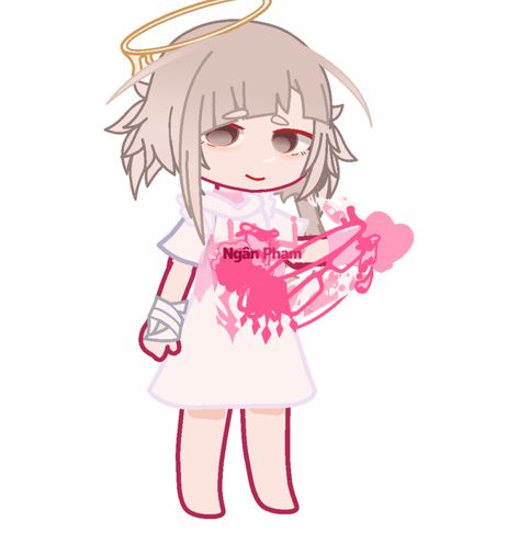 Gacha Gore Oc, Gacha Oc Styles, Gacha Gore Hacks, Gacha Experiment Oc, Gacha Gore, Cute Gore Art, Gacha Character Ideas, Gacha Styles, Object Oc