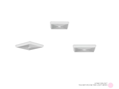 Tea Bathroom Fan Light Mesh by DOT of The Sims Resource Found in TSR Category 'Sims 4 Ceiling Lamps' Sims 4 Ceiling, Bathroom Fan Light, Celing Light, Sims 4 Cc Eyes, Sims 4 Kitchen, Summer Living Room, Cc Furniture, Shower Lighting, Sims 4 Gameplay