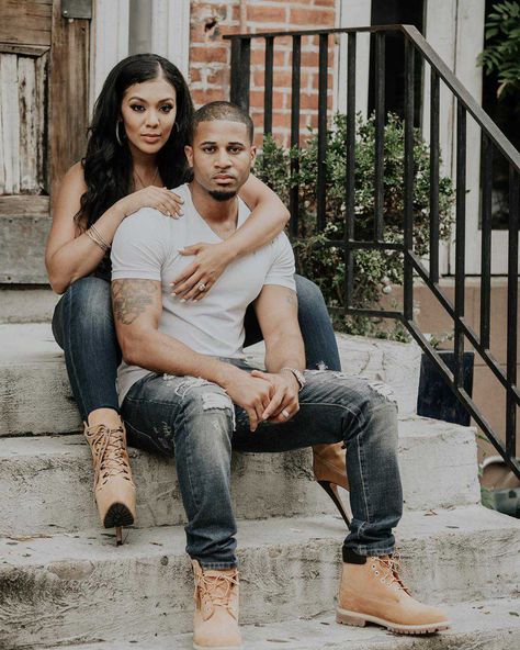 Khadeen Ellis, Devale Ellis, Crystal Renee, Christmas Eye Makeup, Power Couples, Couple Fits, My Lover, Black Love Couples, Couple Photoshoot Poses