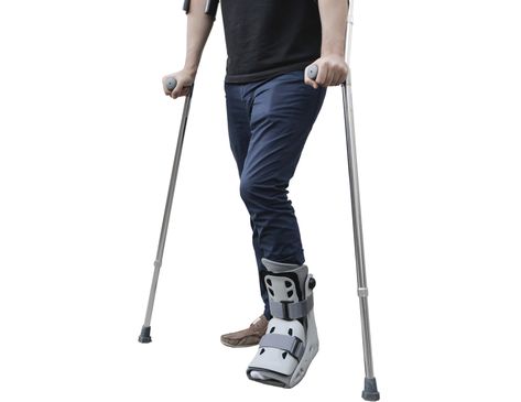 Cam walkers offer protection while allowing weight bearing. Ankle Fracture Recovery, Cam Boot, Ankle Fracture, Walker Boots, Alternative Medicine, Walkers, Velcro Straps, Motion, Health