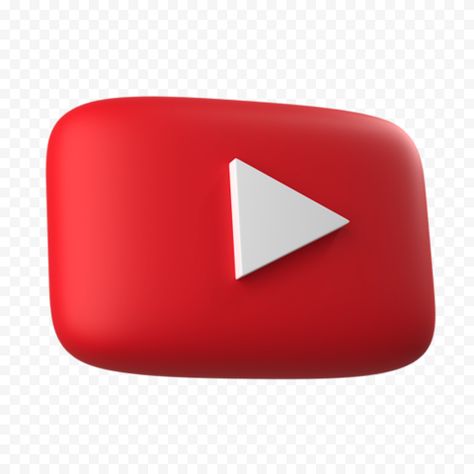 Youtube 3d Icon, Youtube 3d Logo, Youtube Logo Design Ideas, Yt Logo, 80s Background, Youtube Logo Png, Play Logo, Free Paper Texture, Phone Customization