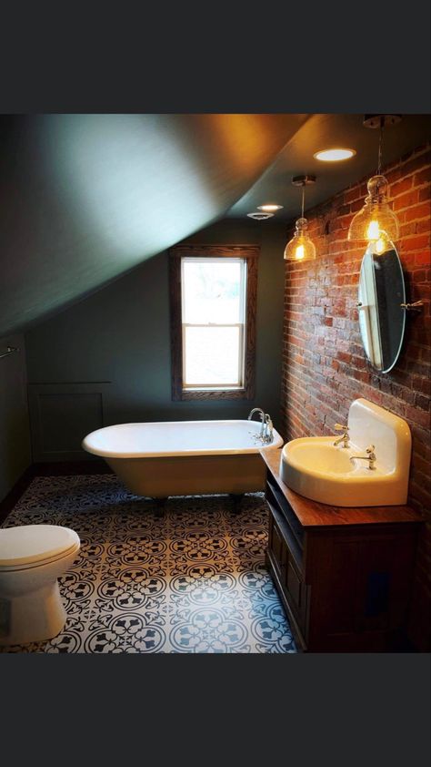 Old Attic Remodel, Attic Renovation Bathroom, Small Shower Remodel On A Budget, Angled Ceiling Bathroom, 8x10 Bathroom Layout, Attic Bathroom Ideas Slanted Ceiling, Slanted Ceiling Bathroom, Attic Bathrooms, Renovation Old House