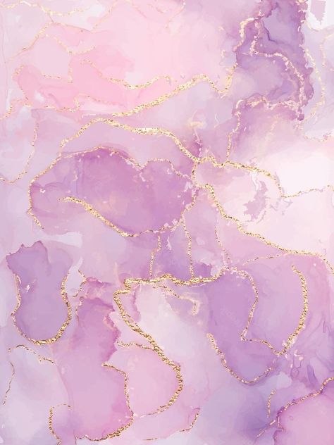 Pink Geode Wallpaper, Pink Blue Purple Gold Marble Wallpaper, Light Purple Marble Wallpaper, Pastel Marble Background, Pinkish Purple Wallpaper, Light Pink Marble Wallpaper, Pink Violet Background, Pink And Gold Background, Gold Abstract Wallpaper