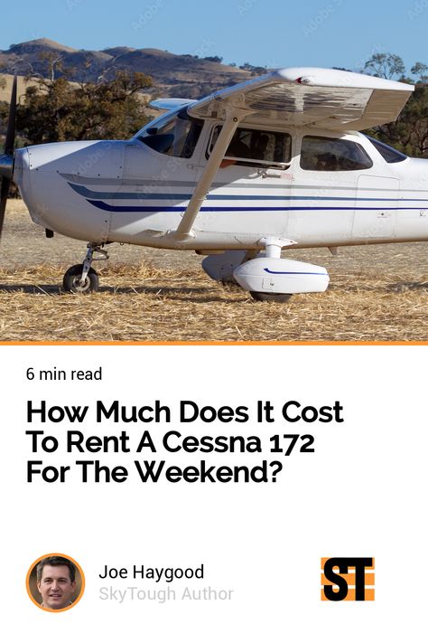 Renting a Cessna 172 is a simple process at most FBOs. They typically need to see your pilot’s license and log book, and everything’s fine, you can go up! Cessna 172 Skyhawk, Private Planes, Cessna Aircraft, Commercial Plane, Pilot License, Cessna 172, Private Aircraft, Weather Map, Private Plane