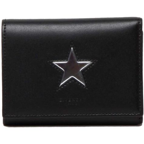 GIVENCHY 'Pandora' leather wallet with star (€325) ❤ liked on Polyvore featuring bags, wallets, black, leather bags, real leather wallets, givenchy, givenchy wallet and star bag Vietnam Tailor, Givenchy Wallet, Star Bag, Leather Wallets, Black Leather Bags, Black Star, School Bag, Leather Bags, Chevrolet Logo