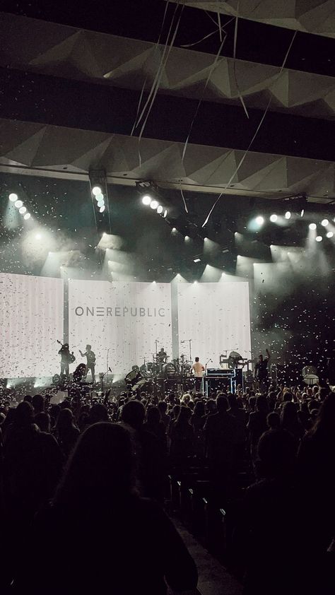 Onerepublic Aesthetic, One Republic Band, Aesthetic Concert, Aesthetic Types, Ryan Tedder, Concert Aesthetic, One Republic, Cool Bands, Music Artists