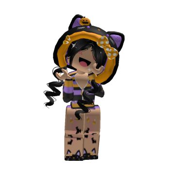 Halloween Avatar Roblox Girl, Roblox Halloween Outfits, Hsl Codes, Cinnamoroll Pfp, Rbx Avatars, Roblox Chars, Roblox Halloween, Avatar Halloween, Avatar Outfits