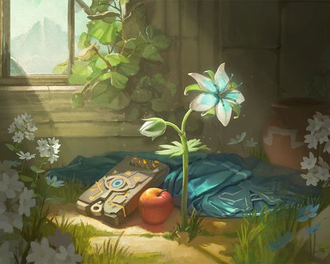 Illustrated Animation, Game Widget, Zelda Aesthetic, Silent Princess, Breath Of The Wild Art, Zelda Funny, Zelda Botw, Wild Art, Zelda Breath Of The Wild