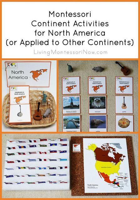 Ideas for Montessori continent activities using Montessori Print Shop materials. Examples in the post use North America printables but can be applied to other continents as well. Continent Activities, Continent Boxes, Continents Activities, Continent Map, Montessori Geography, Maluchy Montessori, Geography Activities, Montessori Bedroom, Geography For Kids