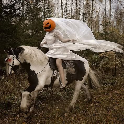 Horse Halloween Ideas, Headless Horseman Costume, Horse Riding Games, Halloween Land, Horse Halloween Costumes, Horse Riding Aesthetic, Halloween Bride, Horse Riding Outfit, Horse Sketch