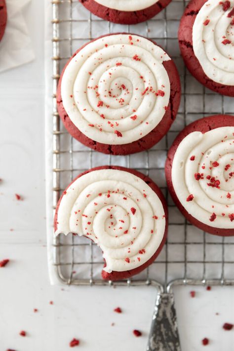 Red Velvet Cake Mix Cookies - French Vanilla Red Velvet Gourmet Cookies, Red Velvet Gooey Butter Cookies, Valentines Day Blondies, Red Velvet Cake Mix Cookies Cream Cheese, Red Velvet Box Cookies, Red Velvet Cake Cookies Easy, Christmas Red Velvet Cookies, Red Velvet Box Cake Cookies, Red Velvet Heart Cookies