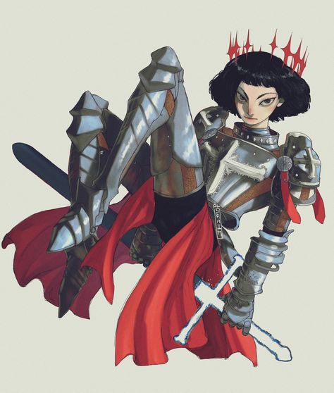 Al Sahim ✎ on X: "Jeanne d’arc ⚜️🇫🇷 https://t.co/R1qOlKNcQc" / X Crown Character Design, Stylised Art, All Spiderman, Arte Sketchbook, 영감을 주는 캐릭터, Art Studies, Art Block, Art Reference Photos, Art Reference Poses