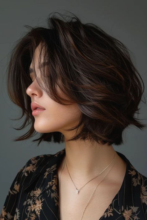 11 Trendy Short Haircuts with Layers Hair Inspiration Short, Penteado Cabelo Curto, Short Hair Haircuts, Short Bob Hairstyles, 가을 패션, Stylish Hair, Short Hair Cuts For Women, Cortes De Cabello, Short Hairstyles For Women