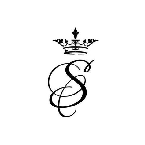 Letter S Tattoo, Tattoo Design For Hand, Desain Buklet, Really Cool Drawings, Arm Band Tattoo, Tattoo Lettering Fonts, Tattoo Stencil Outline, Crown Tattoo, Hand Lettering Alphabet