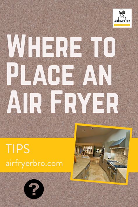 Whats the best place to put your air fryer in your kitchen so it doesn't get broken or damaged? Find out in this article from the Air Fryer Bro. I have seen way too many melted air fryers, wall sockets and even cracked counter tops! This is why I wrote this article!! Cabinet For Air Fryer, Air Fryer Station In Kitchen, Air Fryer Kitchen Counter, Where To Store Air Fryer In Kitchen, Air Fryer Placement In Kitchen, Where To Put Air Fryer In Kitchen, Air Fryer Built In Cabinet, Hide Air Fryer In Kitchen, Air Fryer On Countertop