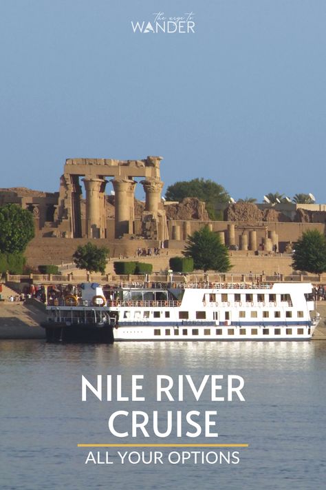 White Nile boat anchored in front of the temple of Kom Ombo Egypt Nile River, Ancient Egypt Architecture, Open Buffet, Arabic Songs, Places In Egypt, Nile River Cruise, Nile Cruise, The Nile River, Relaxing Night