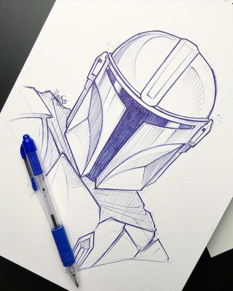 What’s your favourite Star Wars movie? . . . . #starwars #madalorian #pedropascal #stylizedportrait #damianhawes @dvmivn22 @damianh.22… | Instagram Small Pen Sketches Easy, How To Draw The Mandalorian, The Mandalorian Sketch, Star Wars Sketchbook, Mandalorian Drawing Easy, Drawing Mandalorian, Star Wars Sketches Easy, Star Wars Drawings Sketch, The Mandalorian Drawing