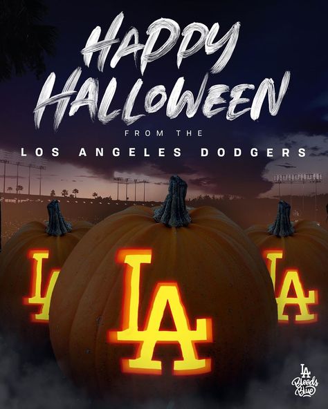 Los Angeles Dodgers on Instagram: “Happy Halloween! 🎃” La Dodgers Pumpkin, Dodgers Pumpkin Carving, La Dodgers Pumpkin Carving, Jack O Latern, Los Angeles Dodgers, Happy Thanksgiving, Holiday Cheer, Favorite Team, Pumpkin Carving