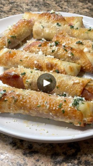 203K views · 23K reactions | Day 1 of my Game Day Snacks Series is these awesome Pizza Logs! So good! #pizza #gameday #snacks #appetizers #easyrecipe #eggrolls #nfl #fantasyfootball #football #party | Carman Wilken | Nick Gallant · Sunny Side Up Air Fryer Pizza Logs, Pizza Logs Recipe, Wv Pepperoni Rolls Recipe, Football Appetizers Easy, Pizza Logs, Gameday Snacks, Carman Wilken, Gameday Food, Savory Appetizers