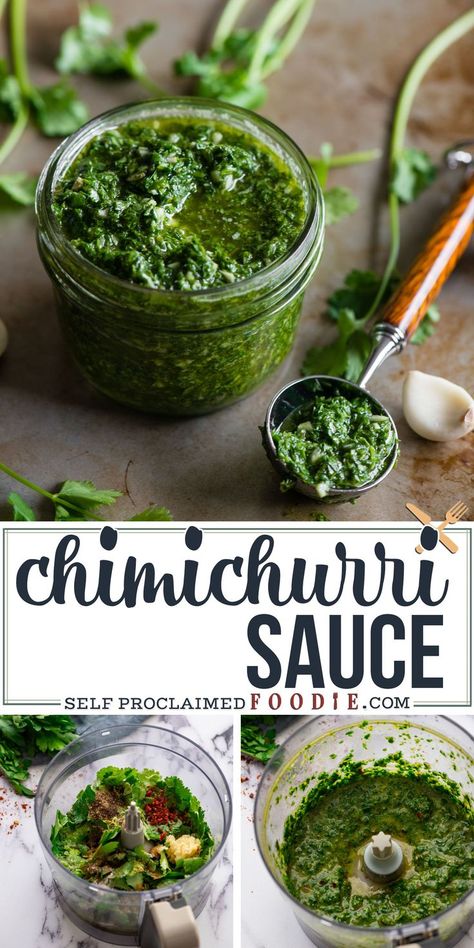 Best Sauce Recipe, Chimichurri Sauce Recipe, Parsley Recipes, South American Recipes, Chimichurri Recipe, Homemade Pantry, Herb Sauce, Chimichurri Sauce, Garlic Oil