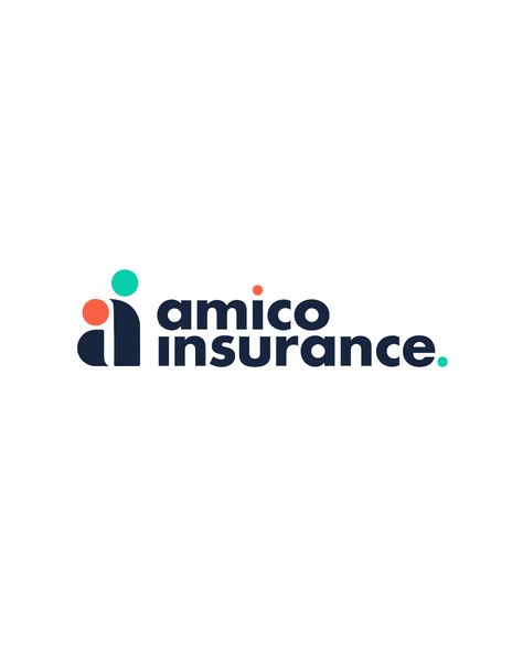 Check out our latest logo reveal for new Perth business Amico Insurance! Amico means friend in Italian, so for this logo our graphic designers started with this idea of friendship. Introducing colour such as the calming turquoise relay a feeling of trust. If you look closely, you'll see an abstract depiction of two people incorporated into the a/i of the logo. We're sure this logo will set the tone for Amico's long-lasting success and prosperity! #logodesign #perthinsurance #perthlogoagency Insurance Logo Ideas, Insurance Company Logo Design, Insurance Logo Design Inspiration, Friendship Logo Design, Friend Logo Design, Trust Logo Design, Together Logo Design, Friendship Logo, Insurance Logo Design