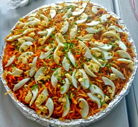 Pancit Palabok Pancit Palabok, Vegetable Pizza, Pizza, Quick Saves, Pizzas