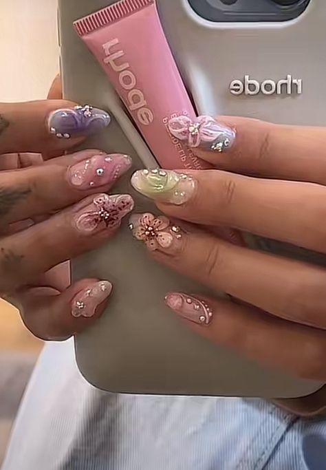 3D flower nails 🌺@rozalineraslann on tiktok Shorties Nails, 3d Flower Nails, Nail Trend, Nail Art Summer, Nails Inspo, Flower Nails, Nail Trends, Romance Books, San Antonio