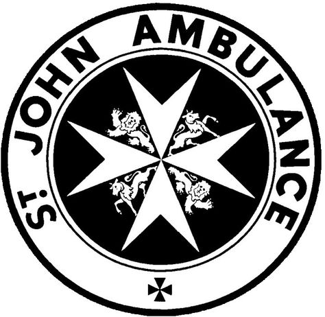 St John Ambulance Logo Ambulance Logo, Tardis Door, St John Ambulance, Doctor Who Cosplay, Doctor Who Costumes, The Tardis, Doctor Who Tardis, Police Box, Eleventh Doctor