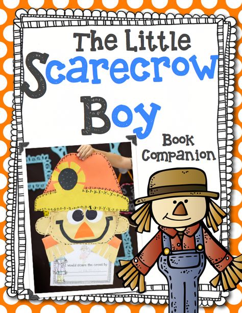 I cannot believe that November is already here and that in a couple of weeks, it will be Thanksgiving.  Where did October go? I'm not sure where October went, but I wanted to do something new and cute Boy Craft, Pumpkin Unit, Writing Printables, Scarecrow Crafts, Margaret Wise Brown, The Scarecrow, Activities For Boys, Easy Fall Crafts, Book Companion