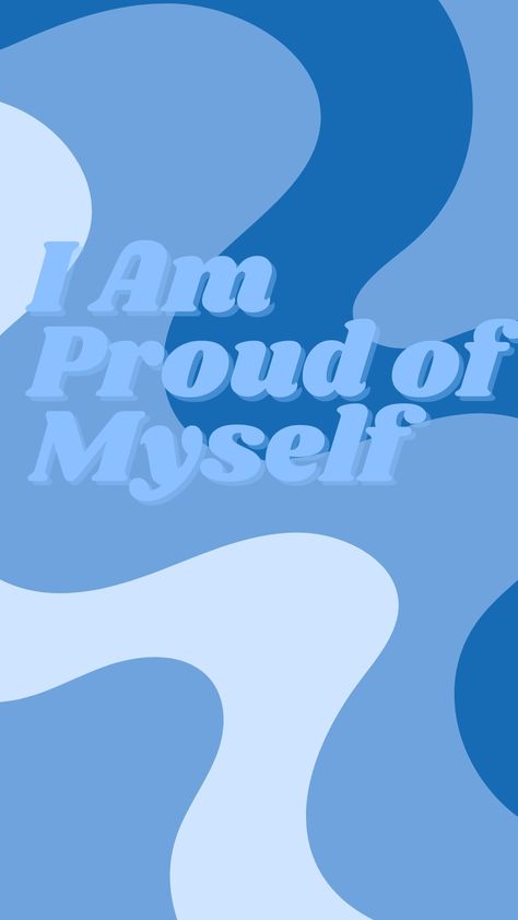 Proud Of Myself Wallpaper, Sleep Mode Wallpaper Iphone, Sleep Mode Wallpaper, Myself Wallpaper, I Am Proud Of Myself, Proud Of Myself, Iphone Backgrounds, Blue Wallpaper, Proud Of Me