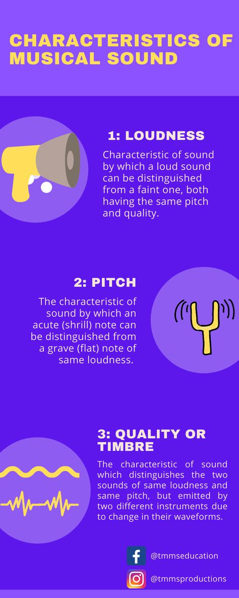 Here's an infographic created about characteristics of musical sound.  Good for revision!  . . #tmms #physics #sound #soundrevision #musicalsound #characteristics #tmmseducation #studentinspiration #revision #icse #class10 #classX #loudness #pitch #timbre Sound Infographic, Learning Sounds, Physics Projects, Science Models, Sound Science, Voice Acting, Teaching Aids, Class 10, Sound Waves