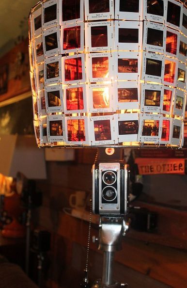 Camera Lamp, Love Vintage, Vintage Cameras, Vintage Camera, I Saw, Lamp Shade, Cameras, Floor Lamp, Diy Home Decor