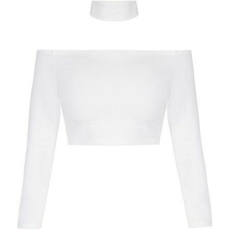 White Off Shoulder Crop Top, White Button Shirt, White Off Shoulder Top, Shirts Crop, Off Shoulder Shirt, Off Shoulder Crop Top, White Long Sleeve Top, White Long Sleeve Shirt, White Off Shoulder