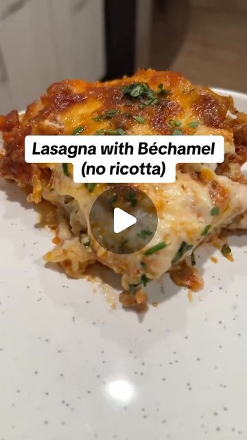 Carolyn Wong on Instagram: "Lasagna with Béchamel (no ricotta) ❤️

Have you had lasagna made with béchamel rather than ricotta? It’s more traditional and I think it’s more delicious - even as someone that likes ricotta cheese! 

This isn’t one of those recipes you can whip up spur of the moment for a quick weeknight dinner. This is a recipe for a chilly Sunday where you plan on curling up in comfy clothes on the couch all day. You let the ragu simmer away for a couple hours, pour yourself a glass of wine, and binge watch your favorite show. Sounds pretty great to me! 🫶

Full recipe is on my site. Let me know in the comments if you want me to send you the recipe! 

#lasagna #bechamel #pasta #bakedpasta #ragu #carolbeecooks" Bechamel Pasta, Lasagna Bechamel, Recipe Lasagna, Quick Weeknight Dinners, A Glass Of Wine, Comfy Clothes, Pasta Bake, Glass Of Wine, Ricotta Cheese