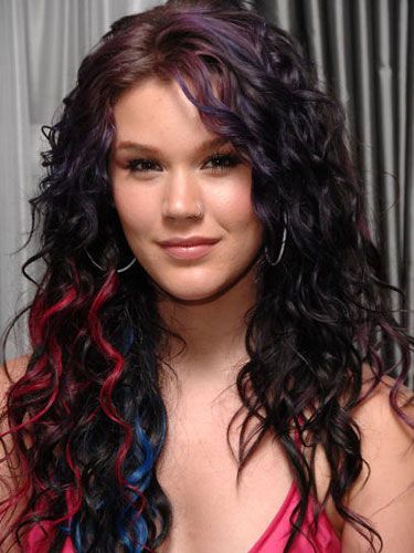 Joss Stone - coolest hair I have ever seen - tons of work to get that :) Which Hair Colour, Pink Streaks, Joss Stone, Color Streaks, Beauty Hair Color, Hair Things, Colorful Hair, Fluffy Hair, Favorite Hairstyles