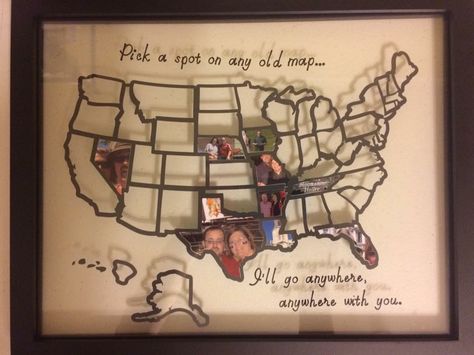 Couples Traveling, Adventure House, Map Of The Us, Travel Map Diy, Couples Travel, String Art Patterns, Photo Maps, Art Patterns, Travel Map