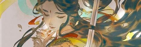 Tgcf Discord Banner, Xie Lian Header, Tgcf Header, Xie Lian Banner, Tgcf Banner, Manhwa Header, Mo Xiang Tong Xiu, Best Banner, Cute Headers For Twitter