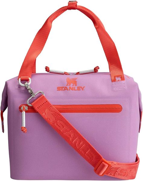 Stanley All Day Julienne Mini Soft Cooler Bag and Lunch Box | 10-Can Recycled Polyester Cooler | 12-Hour Cooling | Travel Cooler : Amazon.co.uk: Everything Else Stanley Cooler, Travel Cooler, Soft Cooler, Cycling Workout, Lunch Bags, Cooler Bag, Sports Cycle, Luxury Store, Winter Sports