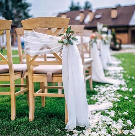 Wedding chair sashes