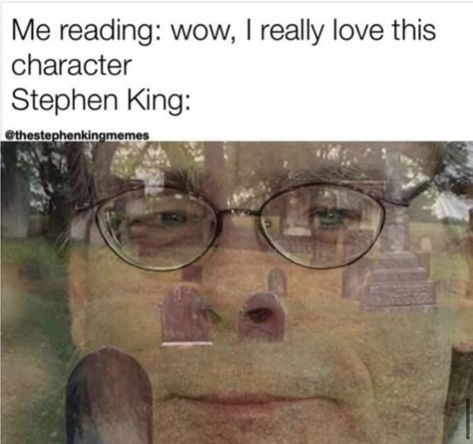 Horror Memes, Horror Movies List, Steven King, Writing Memes, Pet Sematary, The Dark Tower, King Book, Retro Horror, Movie Memes