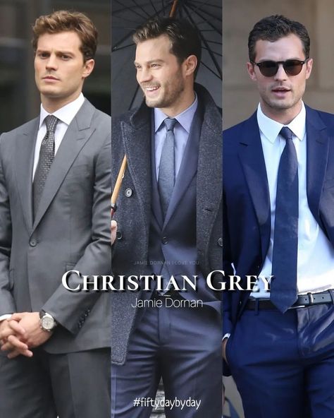 Christian Grey Jamie Dornan, Jaime Dornan, Fifty Shades Freed, Christian Grey, Day By Day, Rich Man, Fifty Shades Of Grey, Dakota Johnson, Jamie Dornan