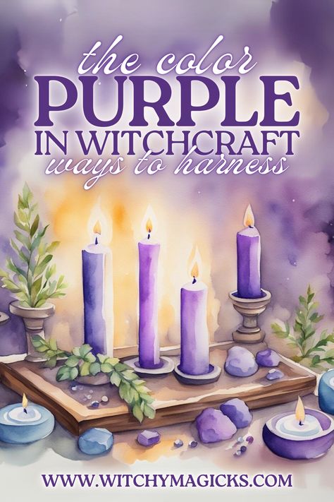 Purple candle meaning