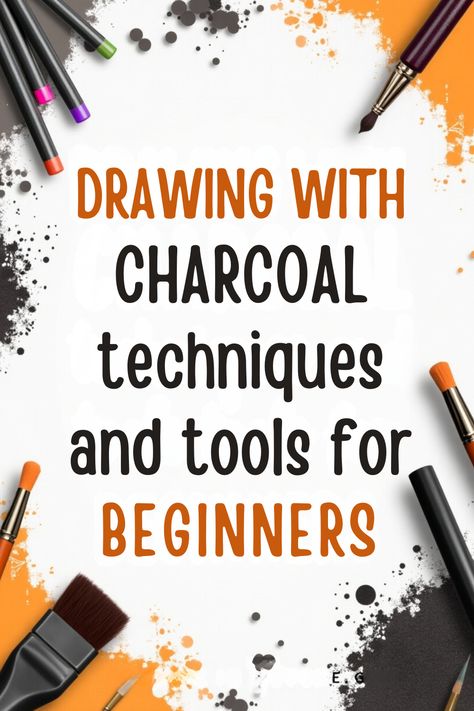 Charcoal drawing is a versatile medium that allows artists to create expressive and dynamic artwork with ease. Beginners can explore various techniques, from blending and layering to using different charcoal types. Understanding the essential tools and methods can elevate your artwork significantly, paving the way for endless creative possibilities. Pastel And Charcoal Art, Colored Charcoal Drawings, Expressive Charcoal Drawings, Drawing Charcoal Sketches, Drawing With Charcoal For Beginners, Charcoal Drawing Techniques, Charcoal Sketches For Beginners, Charcoal Drawing Tips, How To Use Charcoal Pencils