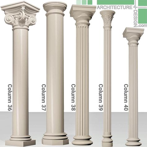 Column Design Exterior, Column Interior, Indian Window Design, Building Columns, Exterior Columns, Marble Pillar, Classic Column, تصميم الطاولة, Cornice Design