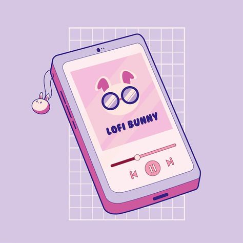 Cellphone Drawing, Ideas Journal, Flip Phones, Cute Phone, Kawaii Drawings, Aesthetic Art, Pretty Things, Vector Art, Real Life