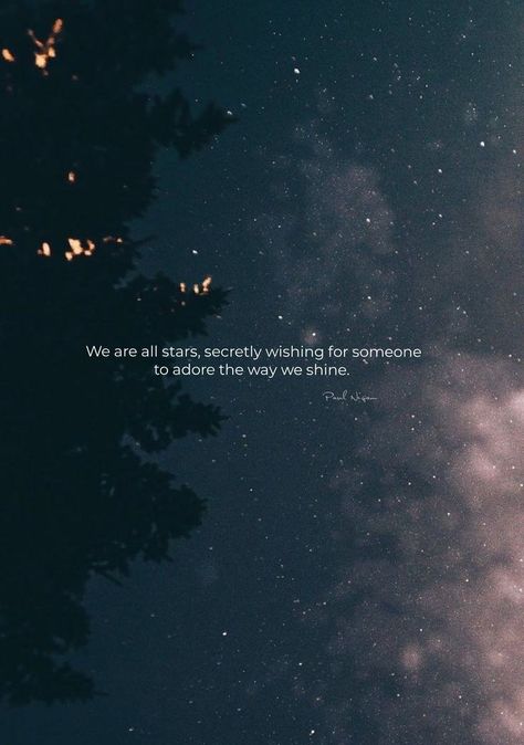 We are all stars💫 Sky Quotes, Fantasy Quotes, Star Quotes, Soothing Quotes, One Word Quotes, True Feelings Quotes, Dear Self Quotes, Quotes Deep Feelings, Instagram Quotes Captions