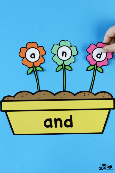 Connecting the blossoming spring season with literacy, I've created this Flowers Editable Sight Word Activity making learning sight words fun! Kinder Literacy Centers, Spring Learning Activities, Reading Games For Kids, Sight Word Activity, Sight Words Activities, Sight Word Fun, Words Activities, Learning Sight Words, Abc Flashcards