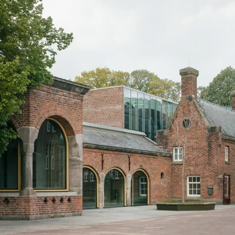 Museum Cafe, Listed Building, Adaptive Reuse, Timberlands, Brick Building, Exhibition Space, Brickwork, Site Plan, Design Museum