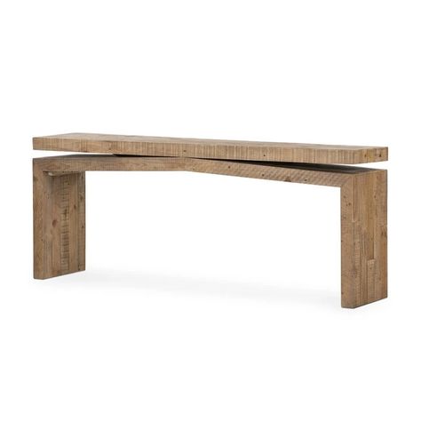 Shop Console Tables & Sofa Tables Reclaimed Wood Console Table, Modern Media Console, Wood Fashion, Entry Tables, Wood Console Table, Wood Console, Sofa Tables, Modern Farmhouse Style, Media Console